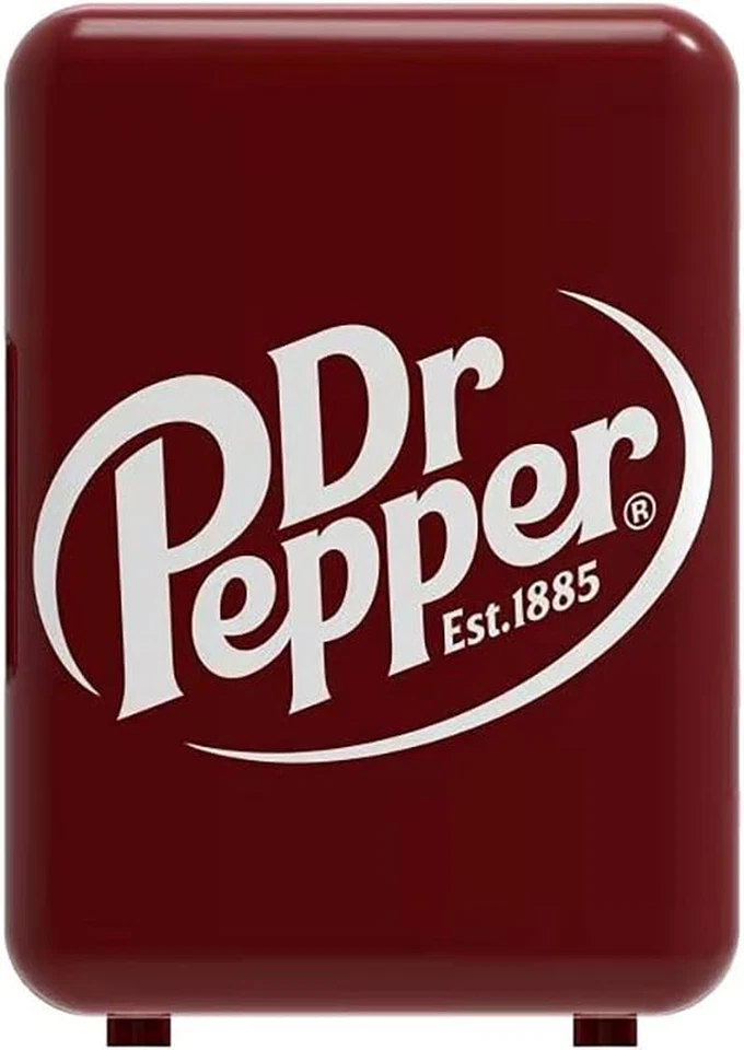 MIS135DRP DR. Pepper Mini Portable Compact Personal Fridge Cooler, 4 Liter Capac - Image 1 of 4