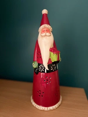 Gisela Graham Turquoise Glitter Bead & Feather Bird on a Clip Christmas Dec 12cm - Image 1 of 4