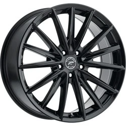 Комплект из 4 глянцевых черных колес 17x8 Platinum 461BK Exodus 5x4,5 (40 мм) - Изображение 1 из 4