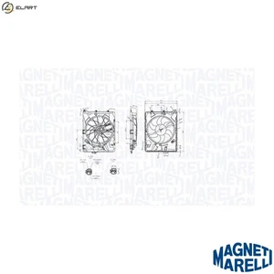 FAN ENGINE COOLING 069422849010 FOR BMW X1/E84 N46B20B/CC/CD/E/BD/C 2.0LA 1.6L - Picture 1 of 9