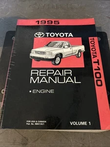 Toyota T100 1995 Service Repair Manual Vol 1 - Picture 1 of 4