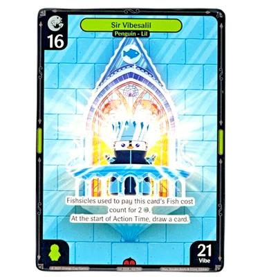 NON FOIL ***Sir Vibesalil*** Vibes TCG Legend of the Lils Epic Rare Evrything - Image 1 of 2