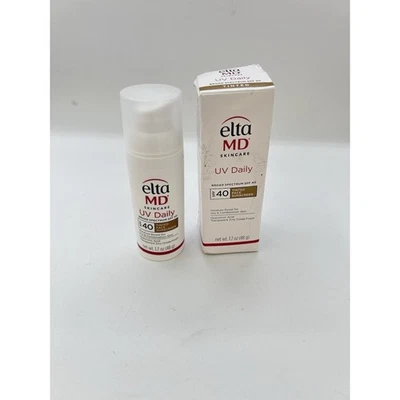 Солнцезащитный крем для лица Elta MD UV Daily SPF 40 тонированный 1,7 унции/48 г - срок годности 02/2027 - Изображение 1 из 2
