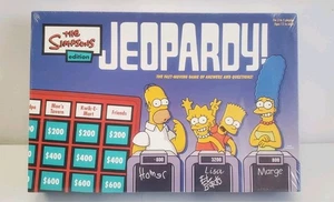 The Simpsons Edition Jeopardy Game #5455 Pressman 2003 Brand New Sealed - Picture 1 of 3
