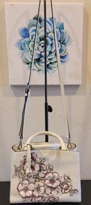 Brighton Sukura 3D Flower Handtasche mit langem Riemen & kurzen Henkeln Rarität  - Bild 1 von 20