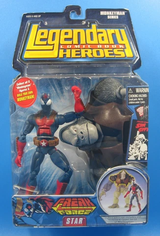 Star 6" Action Figure 2007 Savage Dragon Image Legendary Comic Book Marvel Toys Cover