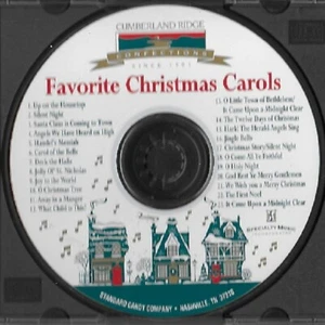 CUMBERLAND RIDGE CONFECTIONS FAVORITE CHRISTMAS CAROLS, ( CD ONLY ),  207, EX - Picture 1 of 1
