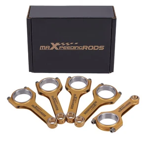 4340 Conrod Connecting Rods for Volvo 850 C70 V70 S60 2.3 T5 R AWD B5234T 5.492" - Picture 1 of 12