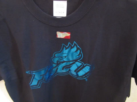 Florida Gulf Coast University Foil Logo Short Sleeve T Shirt Size L New Cover