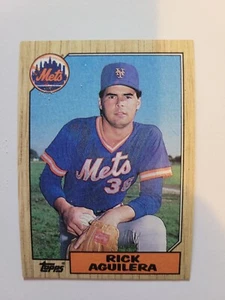 1987 TOPPS RICK AGUILERA #103 NM - Picture 1 of 1