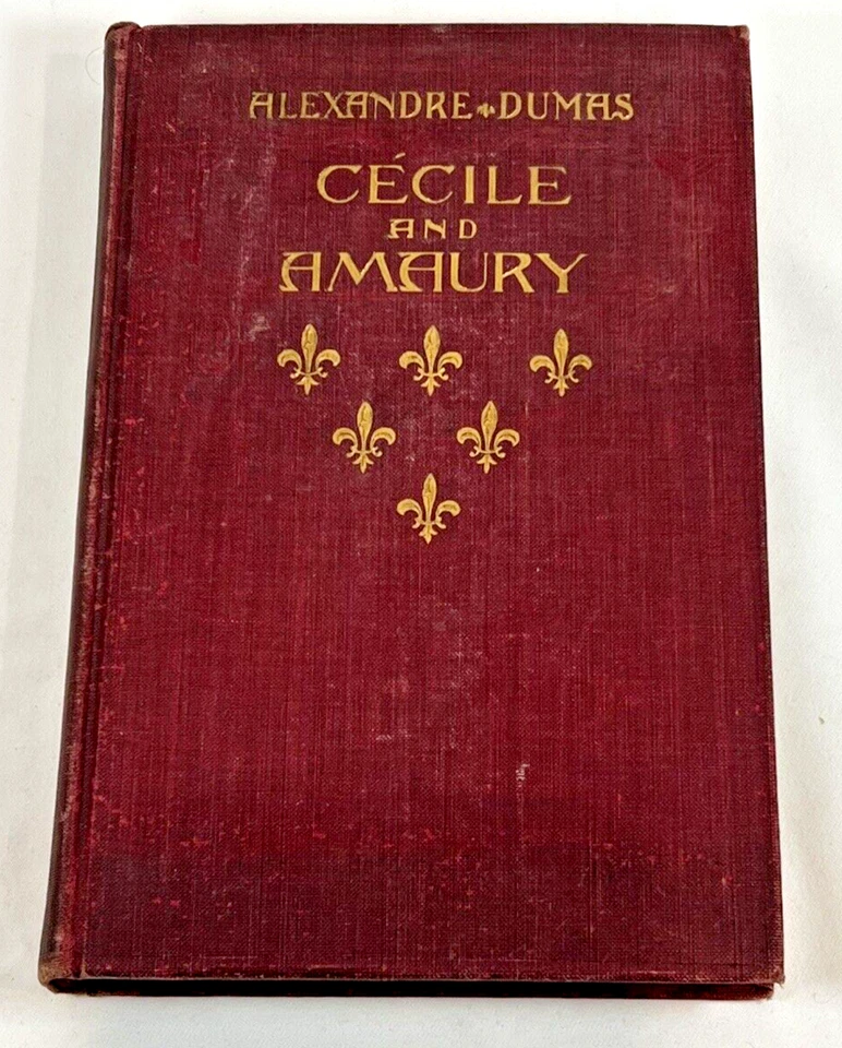 Cecile and Amaury: The Wedding Dress by Alexander Dumas - Antique Hardcover - Image 1 of 4