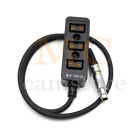 For Sony ARRI Alexa Camera RS 3 Pin to 3-port D-tap Power Splitter Output Cable