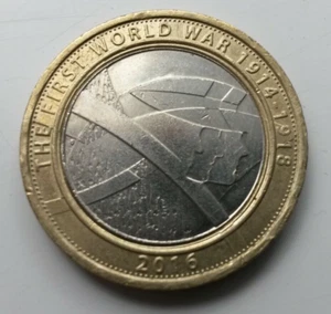 Sammlerstück 2016 £2 Münze Der Erste Weltkrieg 1914-1918 Armee - Bild 1 von 5