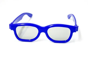 PRECORN 3D Brille für Kinder Universale passive 3D-Kinderbrille in blau - Bild 1 von 5