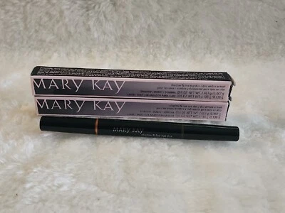 2 x MARY KAY SHADOW AND LINER EYE DUO BRUSHED COPPER - Image 1 of 2