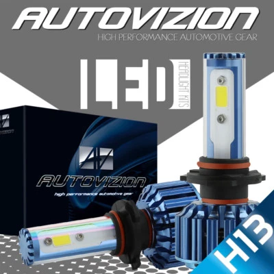 AUTOVIZION LED HID Headlight kit H13 9008 White 2008-2008 Ford E-350 Econoline - Image 1 of 4