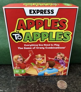 Apples to Apples Express Card Game by Mattel The Game Of Crazy Combinations NEW - Picture 1 of 5