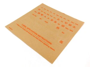 LOT OF 10 RED KEYTOPS LABELS 1003654-03 FOR POINT OF SALE AND MONEY HANDLING - Picture 1 of 1