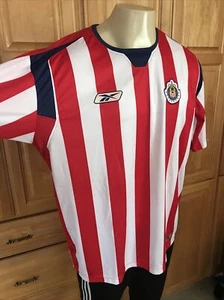 VINTAGE Chivas de Guadalajara 2004/05  Home Soccer Jersey Men's Sz Large - Picture 1 of 10
