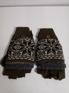 MUK LUKS Men's Fairisle Flip Glove Size One Size (10) - Picture 1 of 4