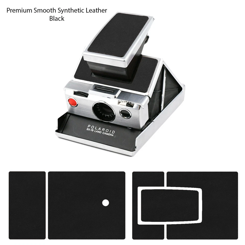Premium Kunstleder Bezug für -- Polaroid SX-70 680/690SLR Stativ -