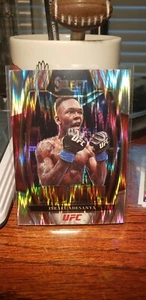 2022 Select UFC Israel Adesanya SILVER FLASH And New SP #8 Panini Middleweight - Picture 1 of 2