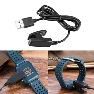 For Garmin Lily/Forerunner235 230 630 645 USB Charging Cable Watch Charger Clip - Zdjęcie 1 z 10