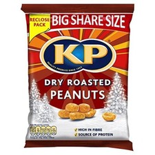 KP Dry Roasted Peanuts 450g (Pack of 450g)