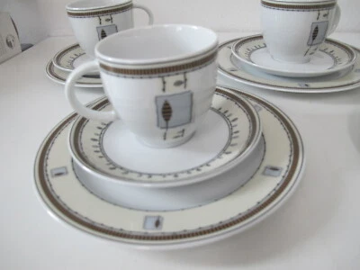 5 Kaffeegedecke  Retsch Arzberg je 3 Teilig  - Bild 1 von 4