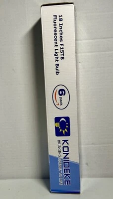 6-Pack 18 Inch F15T8 Fluorescent Light Bulbs - Image 1 of 3