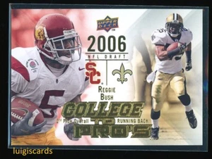 Upper Deck College to Pros 2009 Reggie Bush #CTP-RB  - Imagen 1 de 2