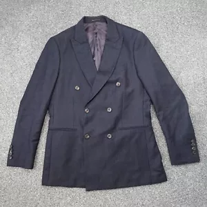 Reiss Blazer Sakko Herren Größe 40 Platoon Wolle gestreift zweireihig - Bild 1 von 10