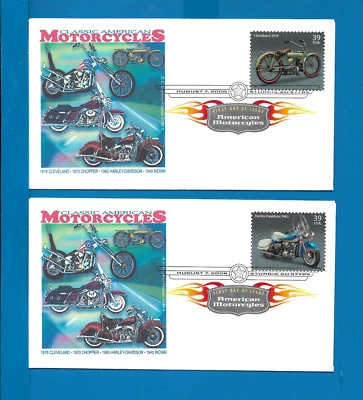 Scott 4085 - 4088 Motorcycles Aug 7, 2006 R.C.Graebner Chapter AFDCS FDC BOXC - Image 1 of 2