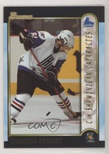 1999-00 Bowman CHL Gold /99 Dominic Forget #81