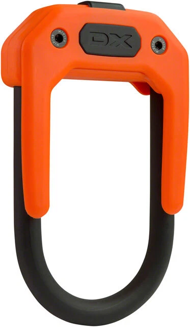 Hiplok DX Wearable Hardened Steel Shackle U-Lock 14mm Orange - Image 1 of 1