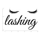 Lashing Eyelashes Beauty Salon Wall Sticker WS-51519