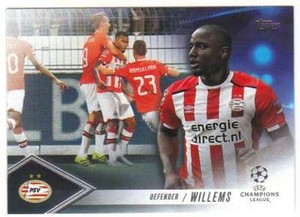2017 2016-17 Topps UEFA Champions League Showcase Pedigree CP-JW Jetro Willems