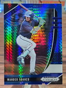 2020 Prizm Draft Picks WANDER FRANCO Blue & Carolina Hyper #PDP116 - Picture 1 of 2