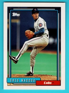 1992 Topps - #580 Greg Maddux - Picture 1 of 2