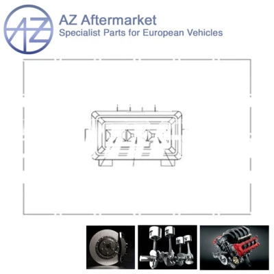 Crankshaft Sensor AZ Fits BMW 3 Series 1991-1999 5 Series 1990-1996 2.0 #2 - Image 1 of 4