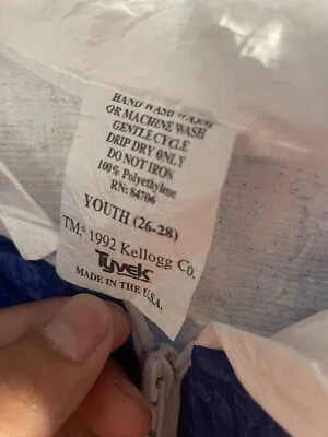 Chaqueta Kelloggs DE COLECCIÓN Juvenil 26-28 Blanca 1992 Juegos Olímpicos de EE. UU. Dream Team Barcelona Foto 1 de 4