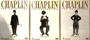 Charlie Chaplin The Collection Volumes 1- 3 DVD Set Comedy All Region VGC - Picture 1 of 4