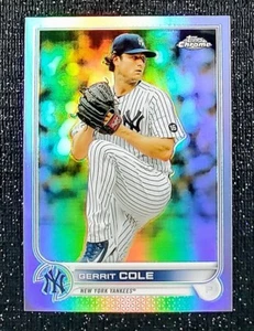 Gerrit Cole 2022 Topps Chrome #179 Refractor Yankees - Picture 1 of 2