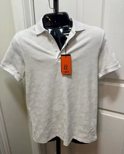 Eight X - Textured White Polo- Large (BRAND NEW) - Bild 1 von 3