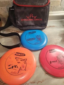innova disk golf set of three disks plus carry bag - Picture 1 of 6