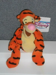 New Walt Disney Store Plush Winnie the Pooh TIGGER 9" Mini Bean Bag NWT - Picture 1 of 6
