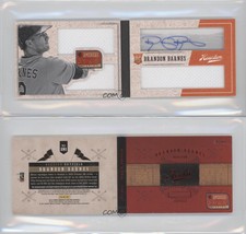 2013 Panini America's Pastime Booklet Red /49 Brandon Barnes #281 Rookie Auto RC