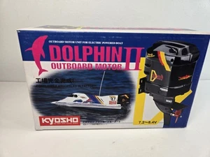 Nos Kyosho Dolphin 2 II Außenborder Bootsmotor Neu Originalverpackt Vintage - Bild 1 von 12