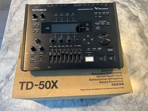 Roland TD-50X V-Drums Drum Sound Module TD50X Digital Triggering Engine - Afbeelding 1 van 9