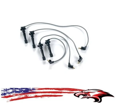 Cables de encendido HECHOS EN EE. UU. para Acura Integra 1990-2001 y Honda Cr-V 1997-2001 Foto 1 de 4